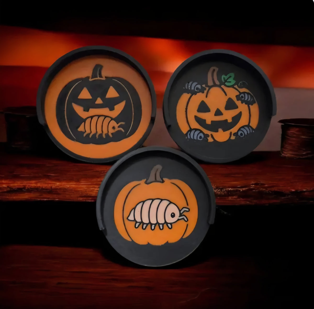 Halloween Food Dishes (Isopod/Millipede) 3 Pack