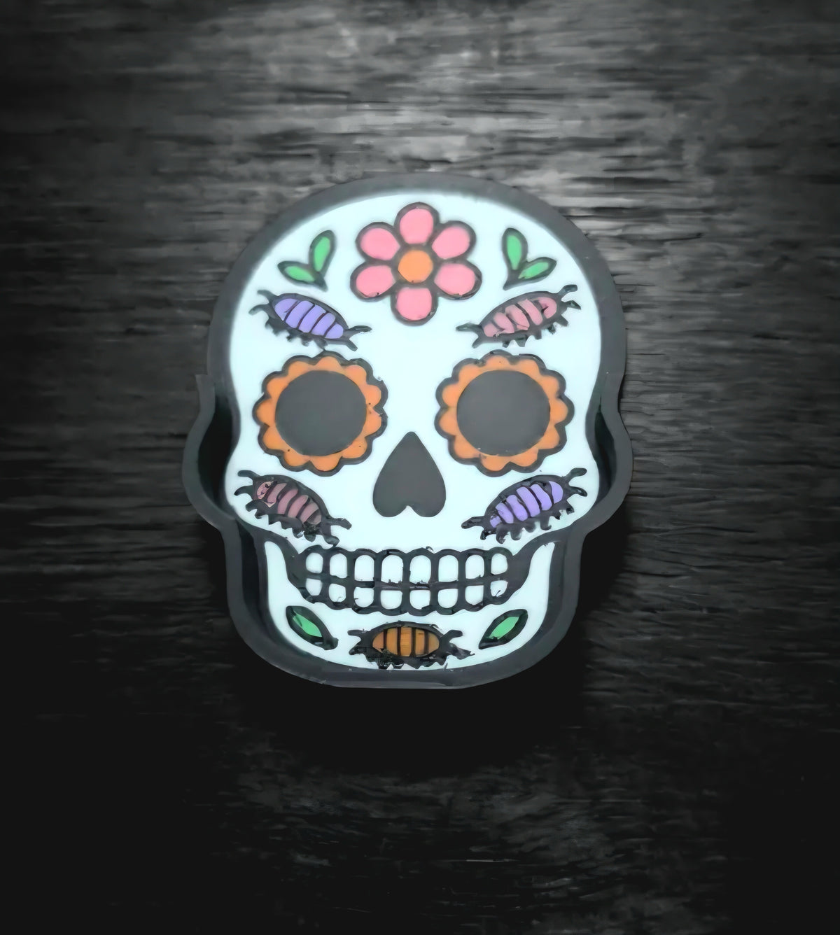 Sugar Skull Food Dish